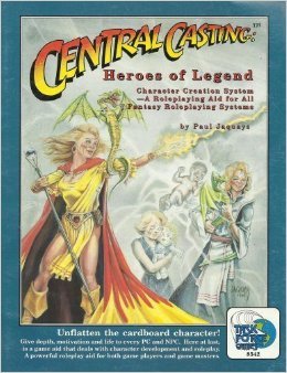 Central casting - Heroes of Legend by Jenelle Jaquays