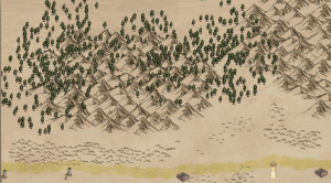 representation of the ancient border in Vaykatara, though now part of Haraxa